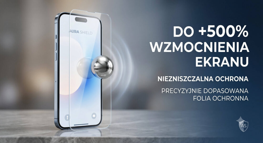 Folia ochronna na ekran każdego smartfona - 2 sztuki + darmowa dostawą