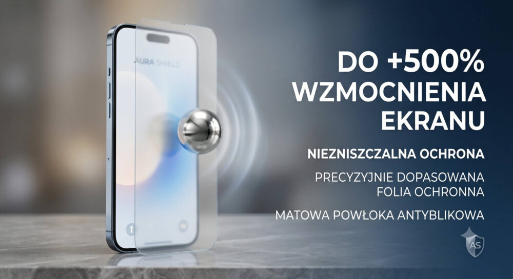 Folia ochronna na ekran każdego smartfona - 2 sztuki + darmowa dostawą