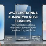 2x folia hydrożelowa na ekran każdego smartfona matowa i przezroczysta