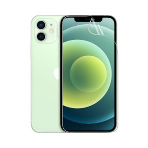 Гідрогелева плівка для iPhone 12, стійка до розтріскування - комплект з 2 шт., прозора + матова