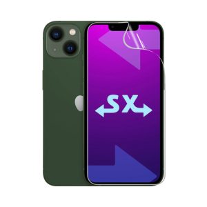 Гідрогелева плівка для iPhone 13 mini, стійка до розтріскування - комплект з 2 шт., прозора + матова
