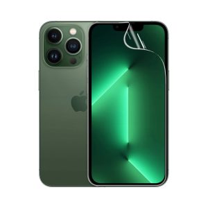 Гідрогелева плівка для iPhone 13 Pro, стійка до розтріскування - комплект з 2 шт., прозора + матова