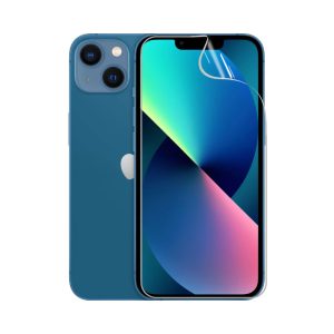 Гідрогелева плівка для iPhone 13, стійка до розтріскування - комплект з 2 шт., прозора + матова