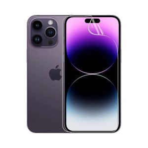 Гідрогелева плівка для iPhone 14 Pro Max, стійка до розтріскування - комплект з 2 шт., прозора + матова