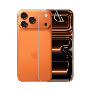 Folia do iPhone 17 Pro Max hydrożelowa odporna na pękanie - w zestawie 2 szt. przezroczysta + matowa