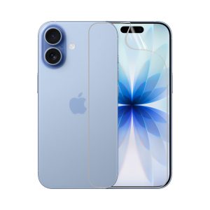 Гідрогелева плівка для iPhone 17, стійка до розтріскування - комплект з 2 шт., прозора + матова