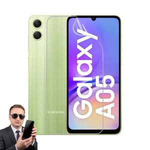 2x гідрогелева плівка на екран Samsung Galaxy A05, матова та прозора