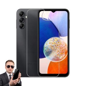 2x гідрогелева плівка на екран Samsung Galaxy A14, матова та прозора
