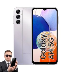 2x гідрогелева плівка на екран Samsung Galaxy A14 5G, матова та прозора