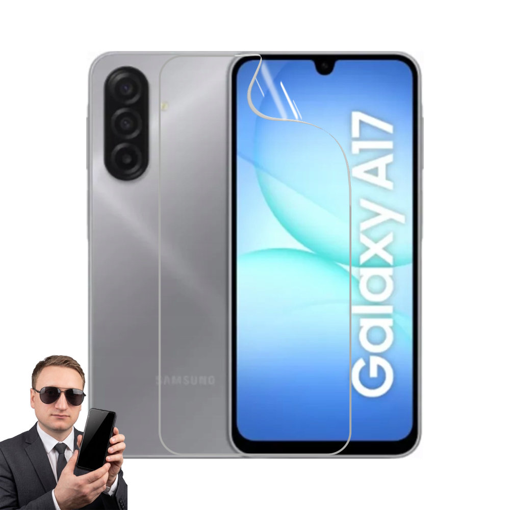 2x гідрогелева плівка на екран Samsung Galaxy A17, матова та прозора