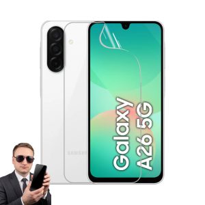 2x гідрогелева плівка на екран Samsung Galaxy A26 5G, матова та прозора