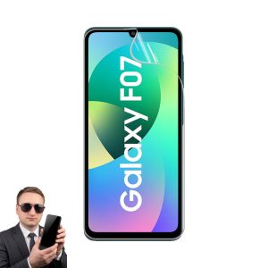 2x гідрогелева плівка на екран Samsung Galaxy F07, матова та прозора