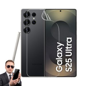 2x гідрогелева плівка на екран Samsung Galaxy S25 Ultra, матова та прозора