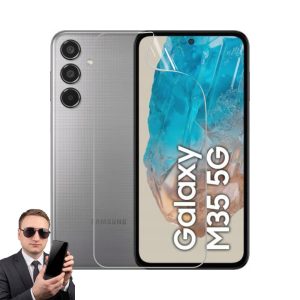 2x гідрогелева плівка на екран Samsung Galaxy M35 5G, матова та прозора