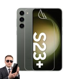 2x гідрогелева плівка на екран Samsung Galaxy S23+, матова та прозора