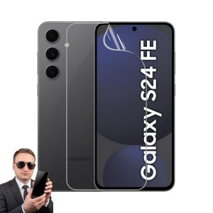2x гідрогелева плівка на екран Samsung Galaxy S24 FE, матова та прозора