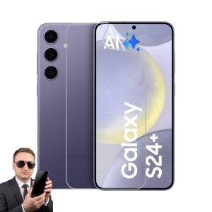 2x гідрогелева плівка на екран Samsung Galaxy S24+, матова та прозора