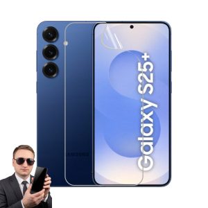 2x гідрогелева плівка на екран Samsung Galaxy S25+, матова та прозора