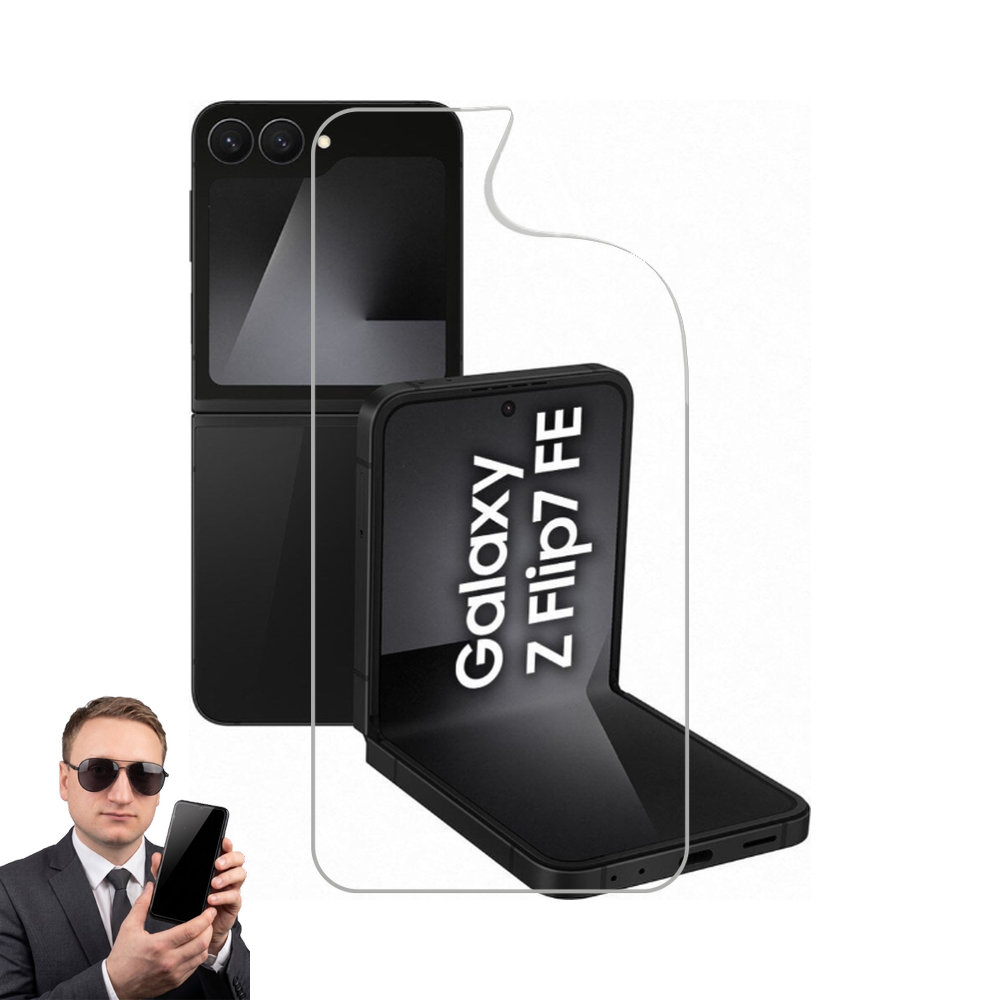 2x гідрогелева плівка на екран Samsung Galaxy Z Flip7 FE, матова та прозора