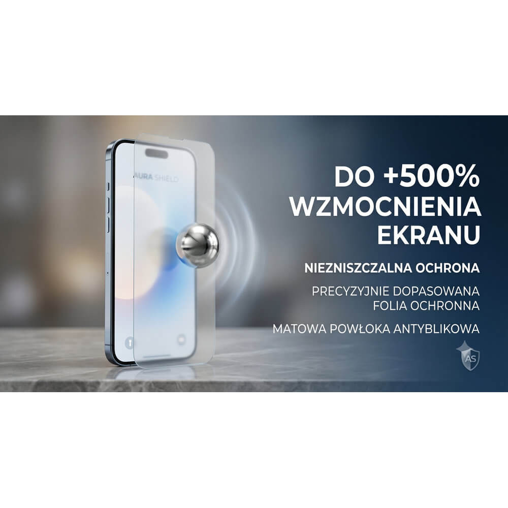 Folia hydrożelowa na smartfon - uniwersalna 2 szt. matowa i przezroczysta - obrazek 3