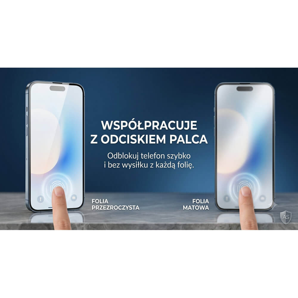 Folia hydrożelowa na smartfon - uniwersalna 2 szt. matowa i przezroczysta - obrazek 4