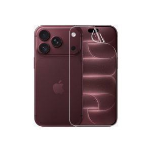 Folia do iPhone 18 Pro Max hydrożelowa odporna na pękanie - w zestawie 2 szt. przezroczysta + matowa